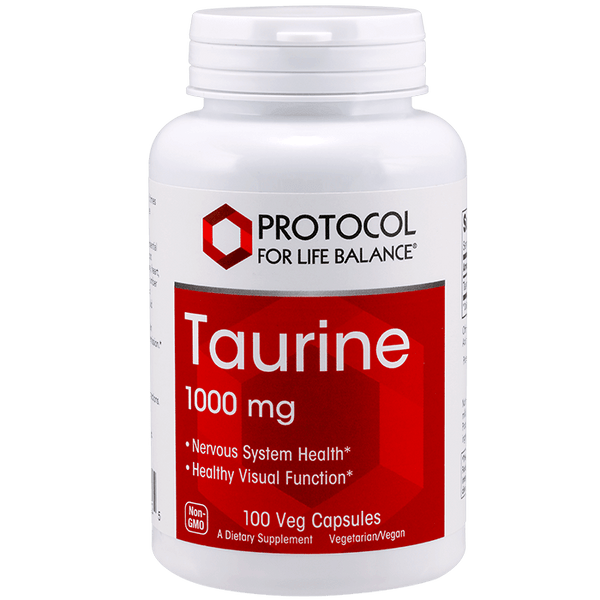 Taurine Extra Strength 1000 mg (Protocol for Life Balance)
