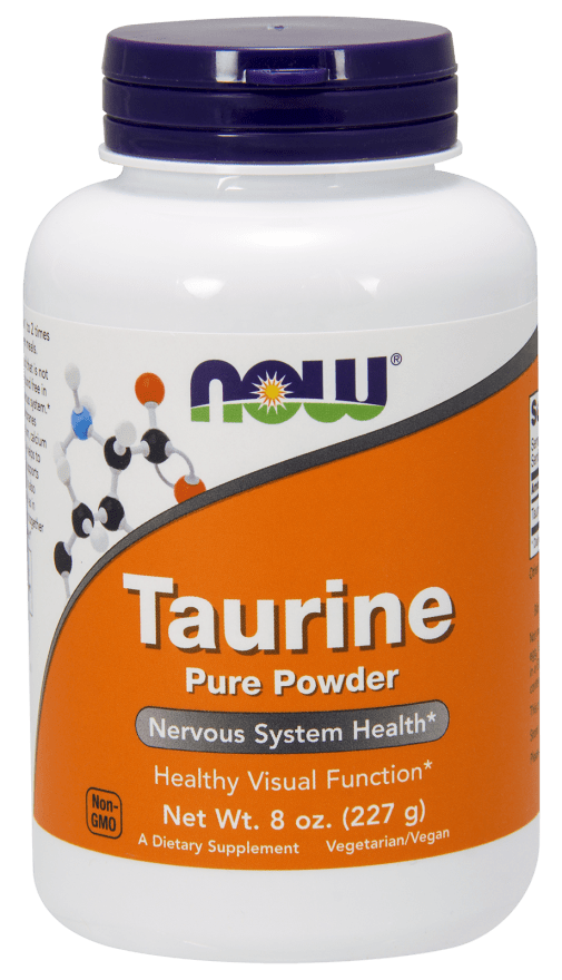 Taurine Powder (NOW) Front