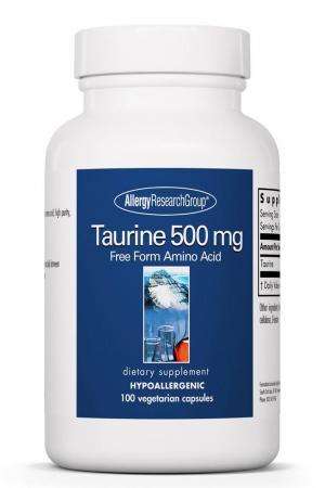 Taurine 500 Mg Allergy Research Group