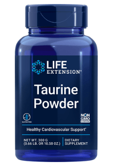 Taurine Powder (Life Extension) Front