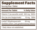 taxifolin complex sr (endurance product company) supplement facts