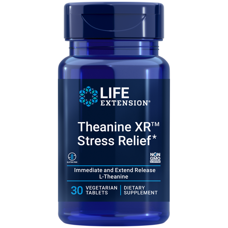 theanine xr stress relief life extension front