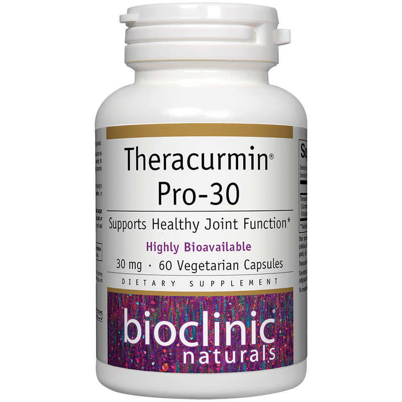 Theracurmin Pro-30 (Bioclinic Naturals) Front