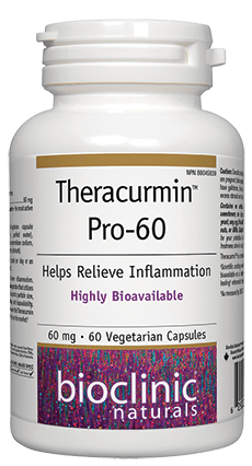 Theracurmin Pro-60 (Bioclinic Naturals) Front