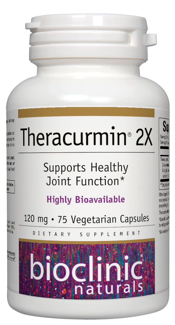 Theracurmin 2X (Bioclinic Naturals) Front