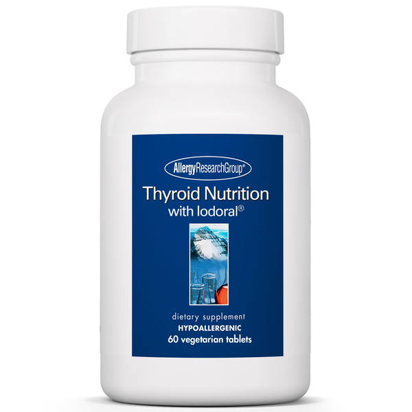 Thyroid Nutrition With Iodoral (Allergy Research Group) Front