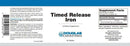 timed release iron douglas labs label
