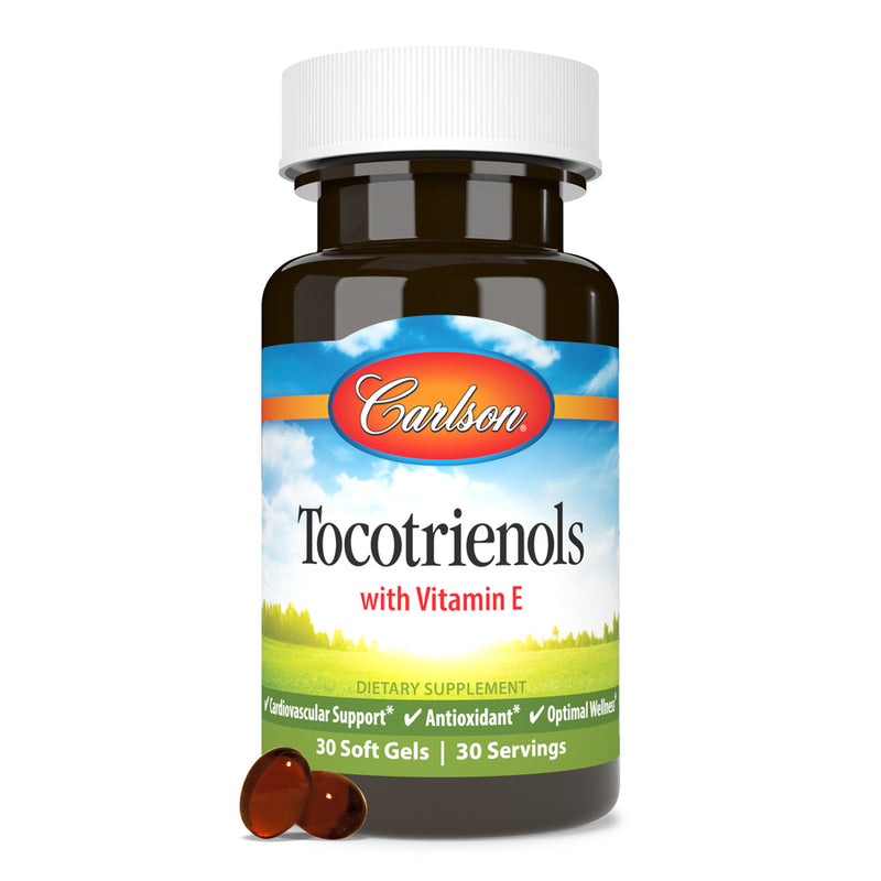Tocotrienols (Carlson Labs) 30ct Front