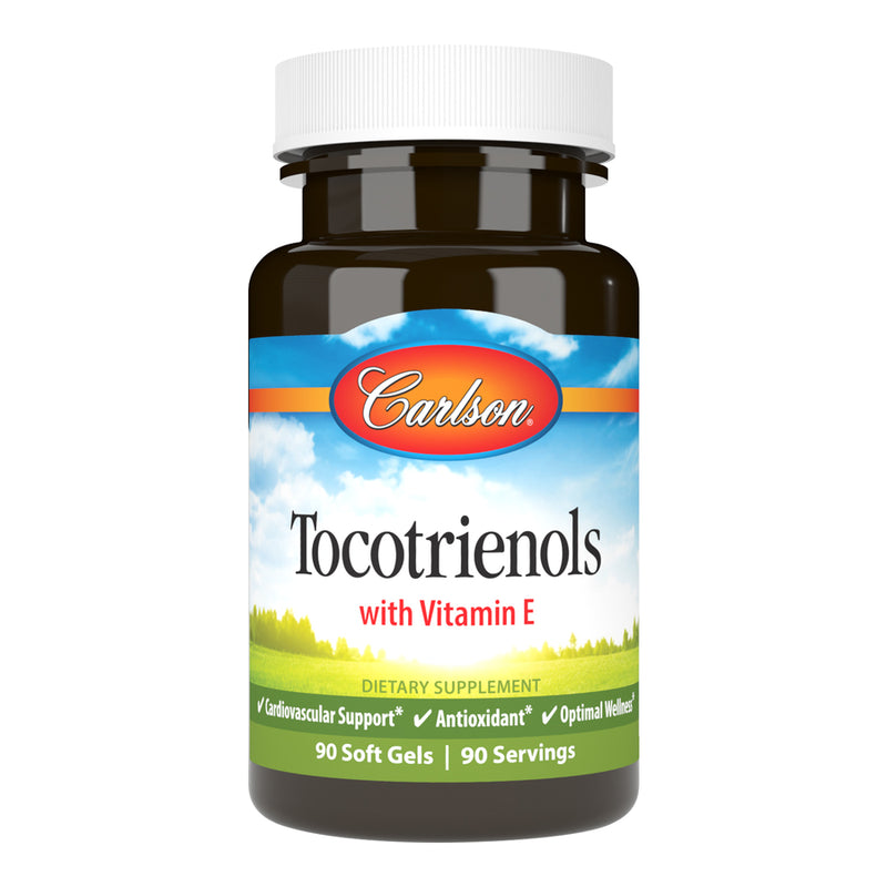 Tocotrienols (Carlson Labs) 90ct Front
