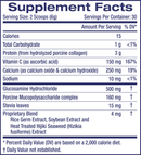 toki powder (lane innovative) supplement facts