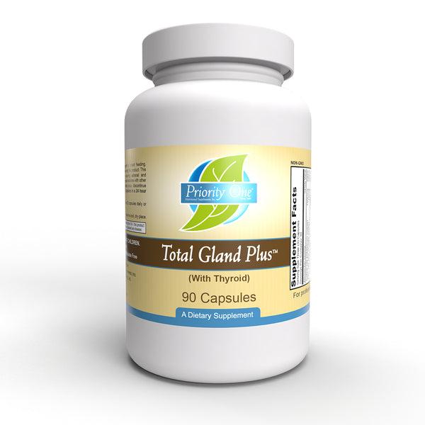 Total Gland Plus (Priority One Vitamins) Front