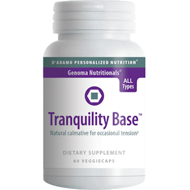 Tranquility Base (D'Adamo Personalized Nutrition) Front