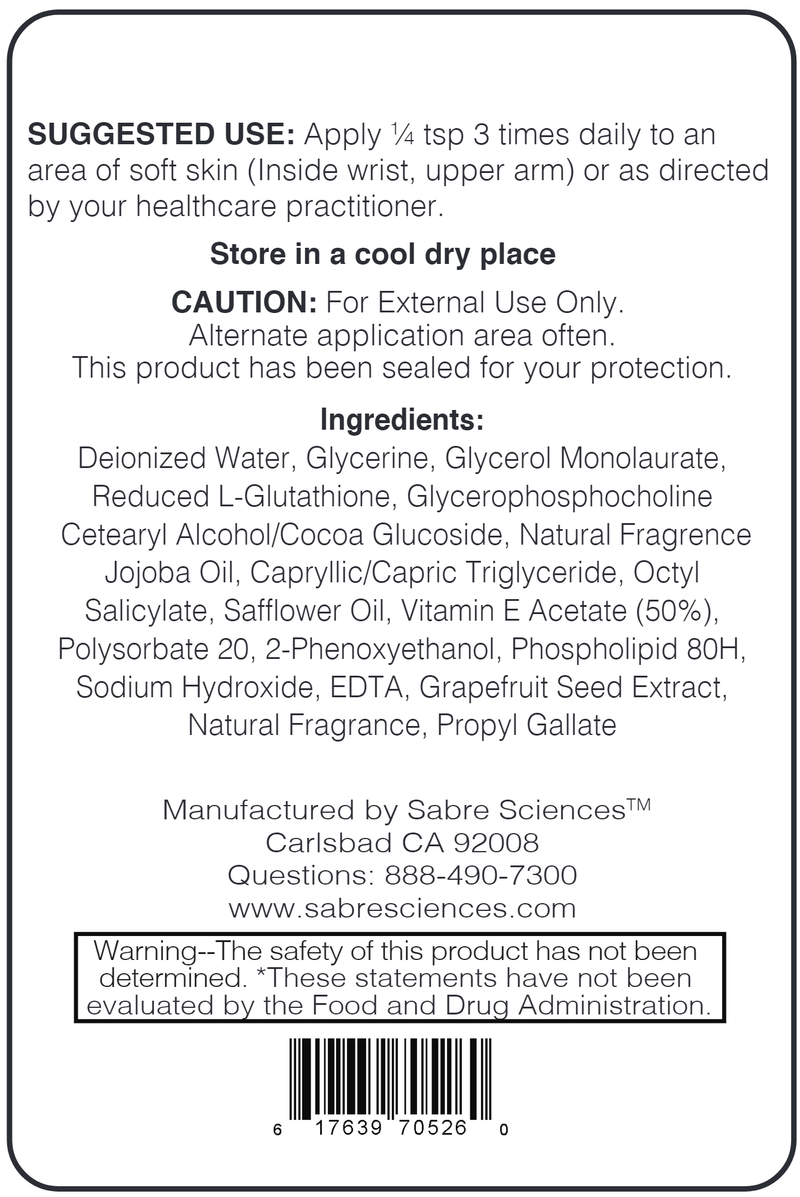 glycerol and glutathione Liposomal 250ml | Advanced Liposomal Delivery Liposomal Glutathione Magnolia Pharmacy