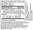 transbiotic transformation enzyme supplement facts