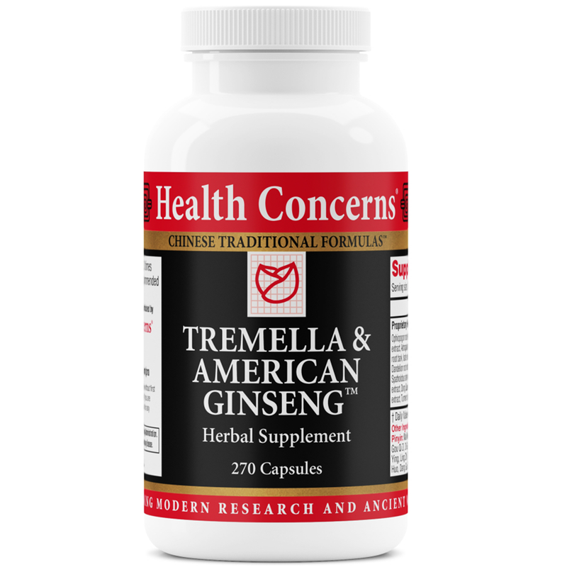 Tremella & American Ginseng (Health Concerns) 270ct Front