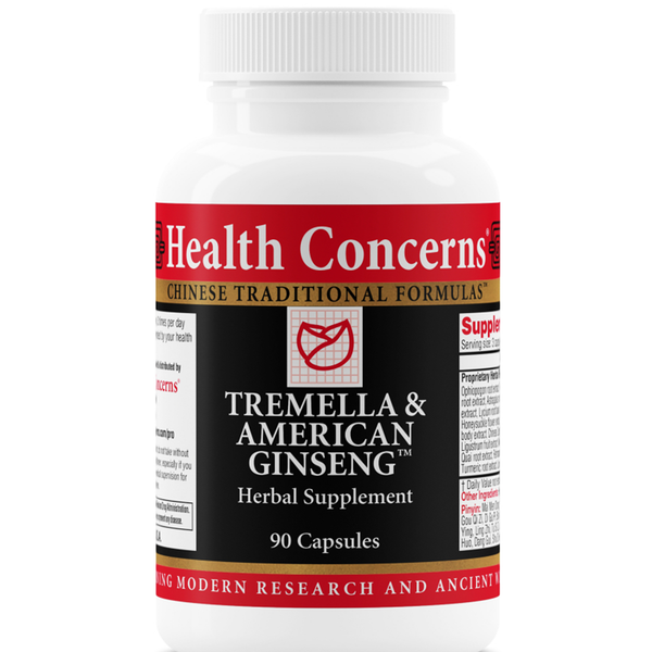 Tremella & American Ginseng (Health Concerns) 90ct Front