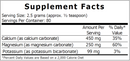 tri-salts (ecological formulas) supplement facts
