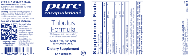 Tribulus Formula (Pure Encapsulations)