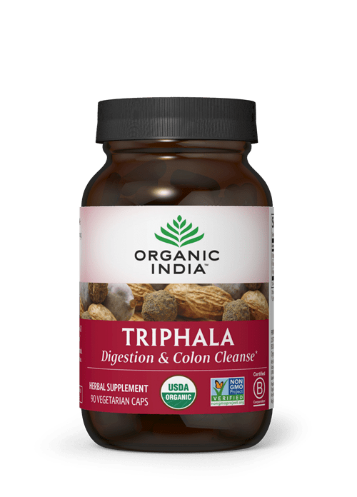 Triphala 90ct (Organic India) Front