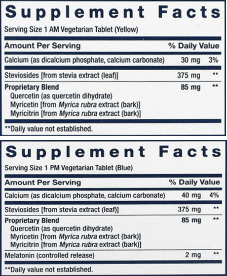 Triple Action Blood Pressure (Life Extension) Supplement Facts