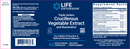 triple action cruciferous vegetable extract and resveratrol (life extension) label