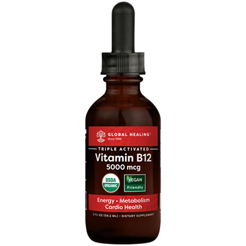 Triple Activated Vitamin B12 2oz (Global Healing) Front