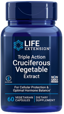 triple action cruciferous vegetable extract (life extension)