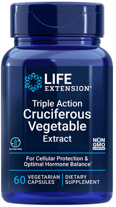 Triple Action Cruciferous Vegetable Extract (Life Extension) Front