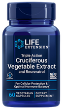 triple action cruciferous vegetable extract and resveratrol (life extension)