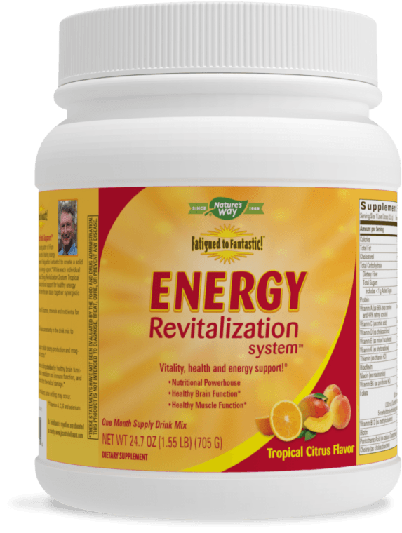 Fatigued to Fantastic!™ Energy Revitalization System™ 30-Day (Nature's Way) Tropical