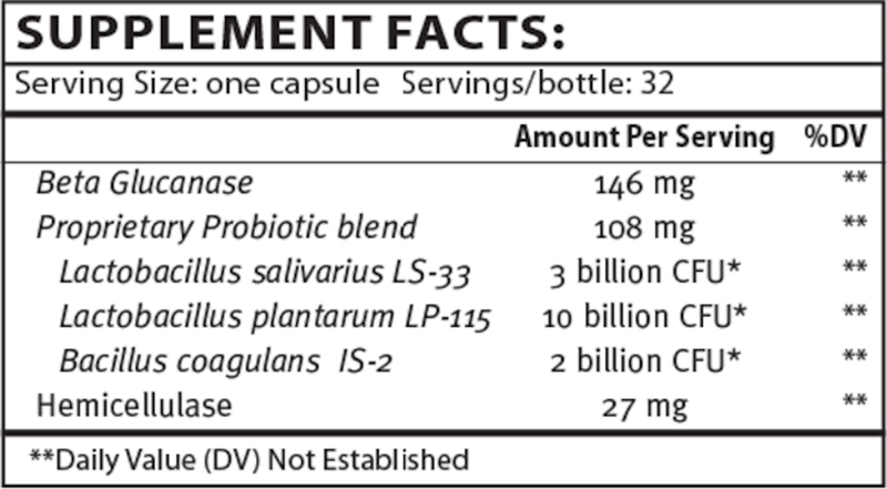 TruFlora Master Supplements Supplement Facts