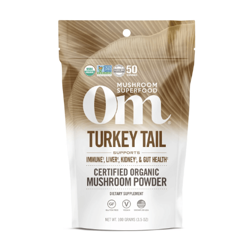 Turkey Tail (Trametes versicolor) (Om Mushrooms) 100g