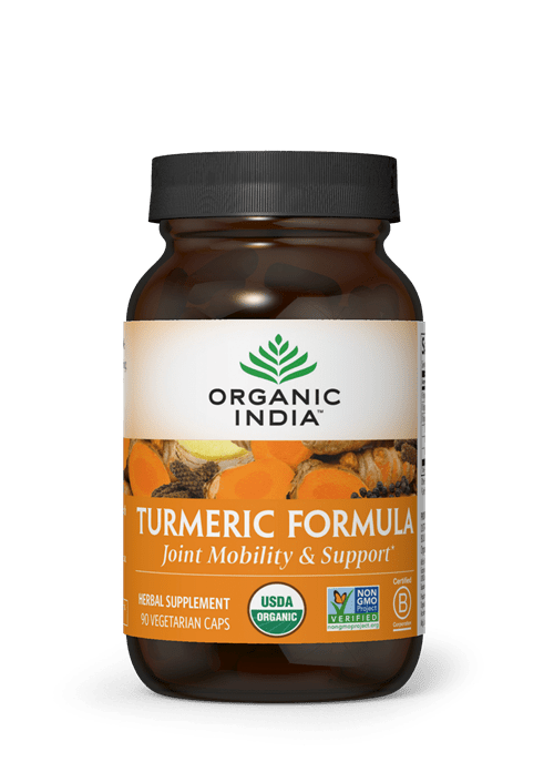 Turmeric Formula 90ct (Organic India) Front