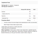 turmero xl apex energetics supplement facts