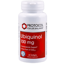 ubiquinol 100 mg (protocol for life balance)