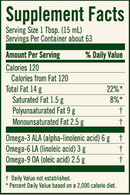 udo's oil blend (flora) supplement facts