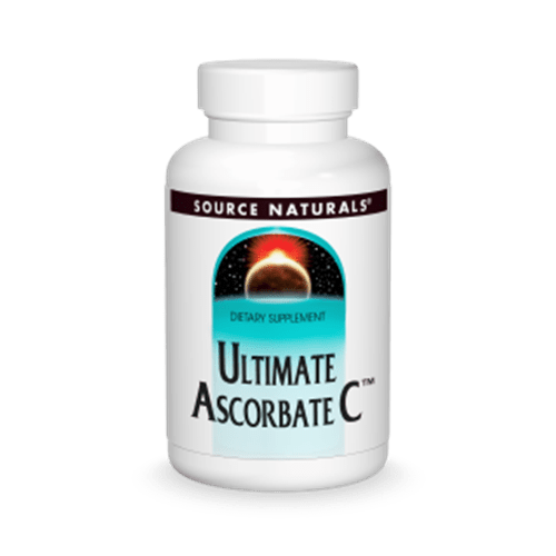 Ultimate Ascorbate C 1000 mg 50ct (Source Naturals) Front