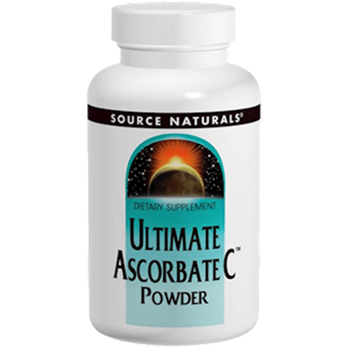 Ultimate Ascorbate C (Source Naturals) Front