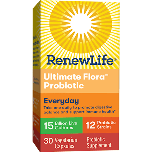 Ultimate Flora Everyday Go Probiotic (Renew Life) Front