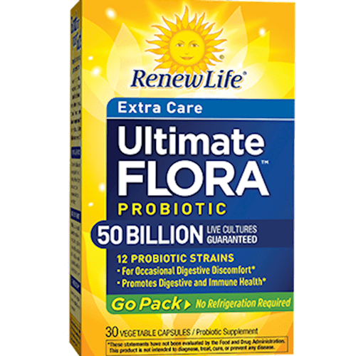 Ultimate Flora Ex Go Pack 50B (Renew Life) Front