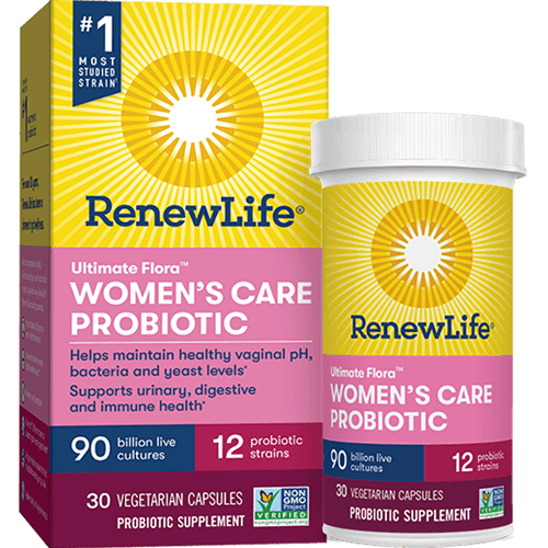 Ultimate Flora Women's Care Probiotic 90B (Renew Life) Front