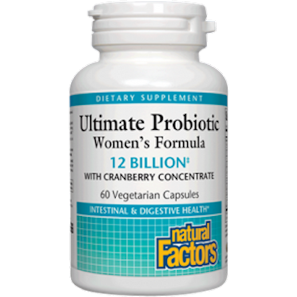 Ultimate Probiotic Women's (Natural Factors) Front