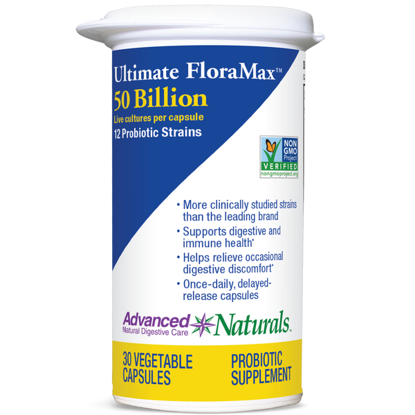 Ultimate FloraMax 50 billion (Advanced Naturals) Front