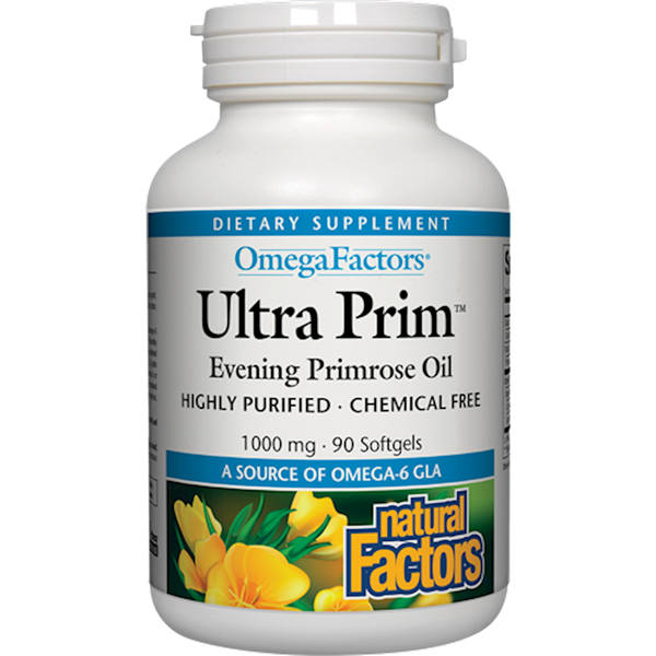 Ultra Prim EPO 1,000 mg (Natural Factors) 90ct Front