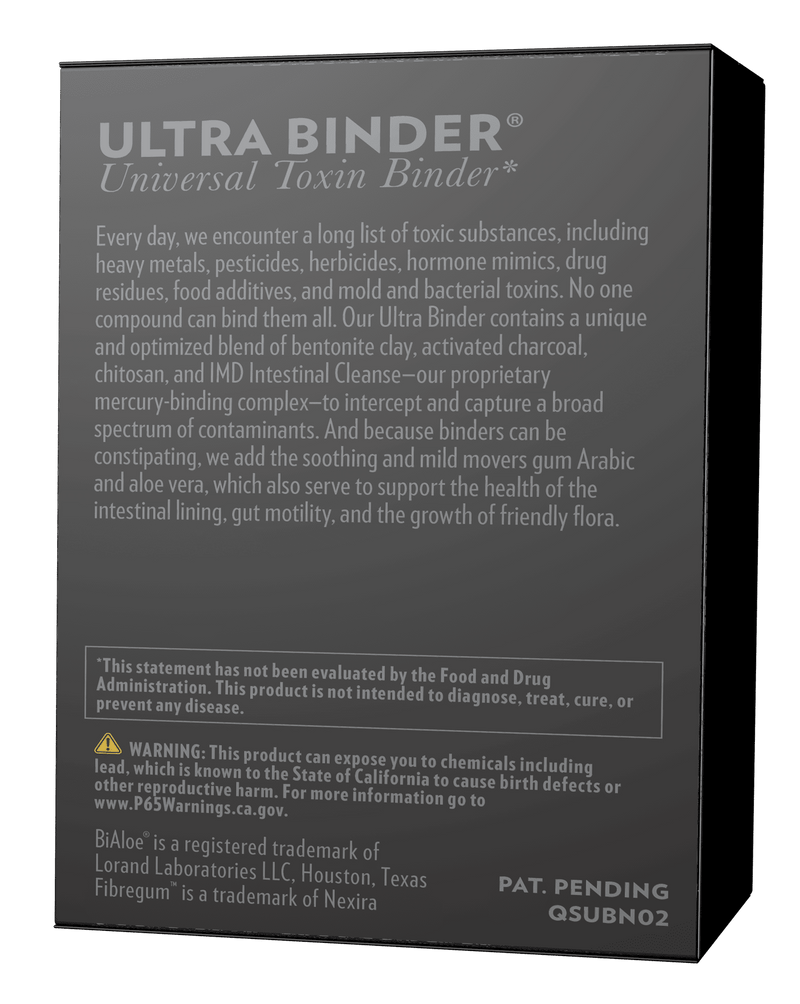Ultra Binder® Stick Packs, 20/box (Quicksilver Scientific) Side