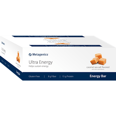 Ultra Energy Caramel Sea Salt Bar (Metagenics)