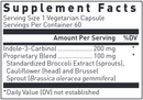 ultra i-3-c douglas labs supplement facts