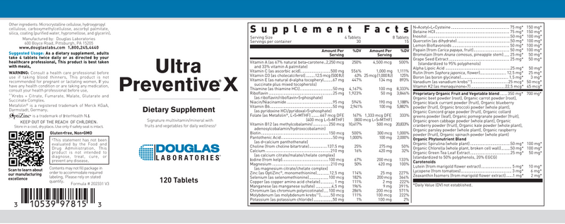 Buy Ultra Preventive X Douglas Labs