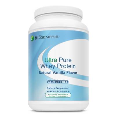 Ultra Pure Whey Prot Vanilla (Nutra Biogenesis) Front