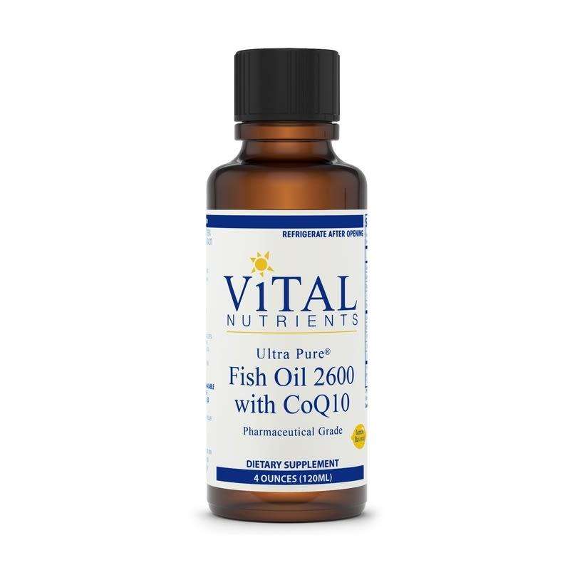 Ultra Pure Fish Oil 2600 with CoQ10 (Vital Nutrients)